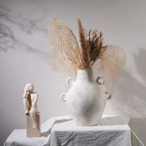 แจกันเซรามิกย้อนยุค แจกันจัดดอกไม้ศิลปะ ตกแต่งบ้าน