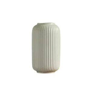 แจกันเซรามิกลายสีขาวเครื่องประดับห้องนั่งเล่น