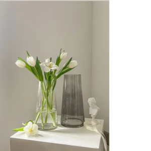 แจกันแก้วลม แจกันขนาดเล็ก จัดดอกไม้ไฮโดรโปนิกส์ (2 Pcs.)